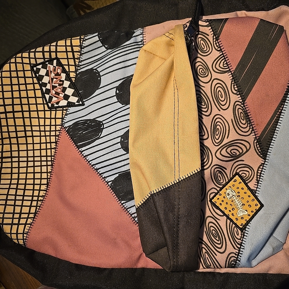 Vans Multicolor Patchwork Backpack - image 3